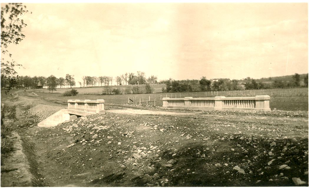 Newly built Route 66 bridge in Lebanon